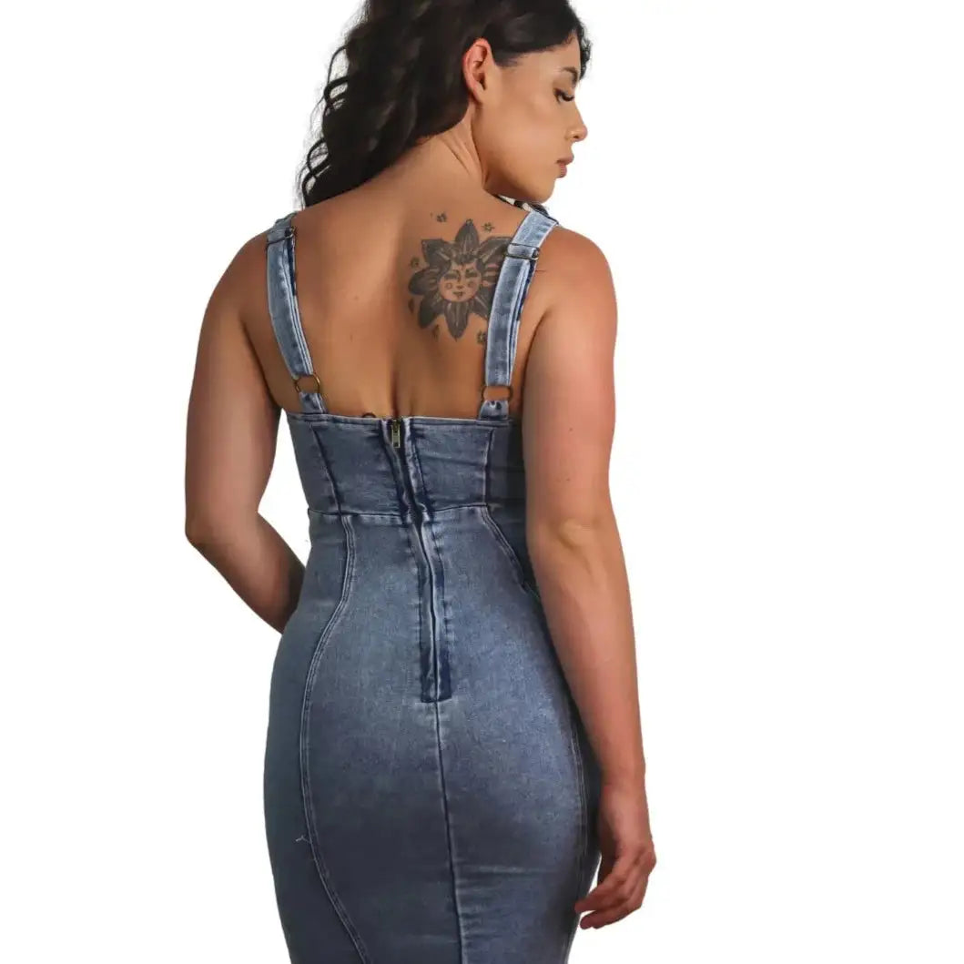 Denim Bodycon Dress