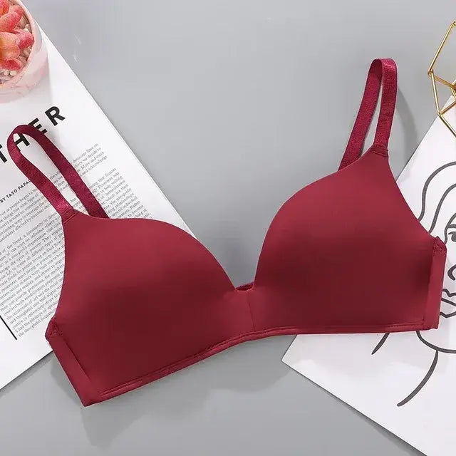 Seamless T Shirt Push-Up Bra