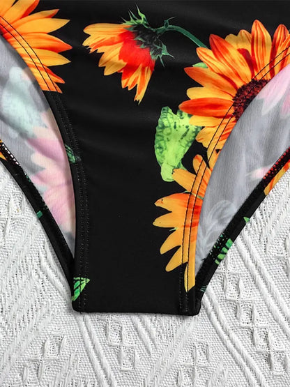 Vintage Floral Swimwear