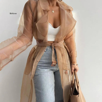 Sheer Cover Up Jacket