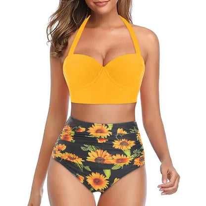 Vintage Floral Swimwear