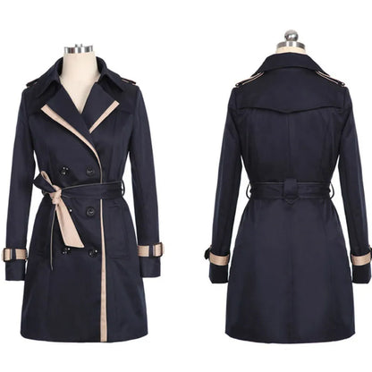 Double-Breasted Trench Coat